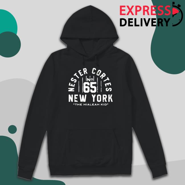 Nester Cortes New York The Hialeah Kid No 65 T-Shirt Nester Cortes New York The Hialeah Kid No 65 T-Shirt
