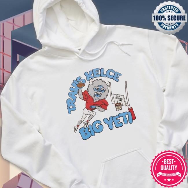 Travis Kelce Big Yeti Crewneck Sweatshirt Travis Kelce Big Yeti Crewneck Sweatshirt