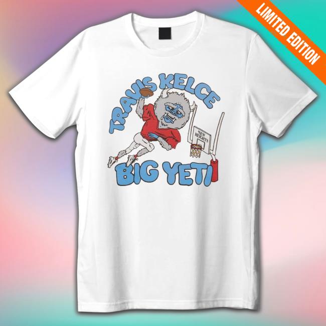 Travis Kelce Big Yeti Crewneck Sweatshirt Travis Kelce Big Yeti Crewneck Sweatshirt