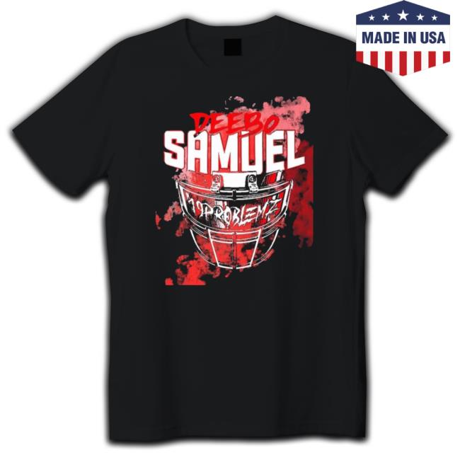 19 Problem Deebo Samuel Baseball Helmet Painting Crewneck Sweatshirt 19 Problem Deebo Samuel Baseball Helmet Painting Crewneck Sweatshirt