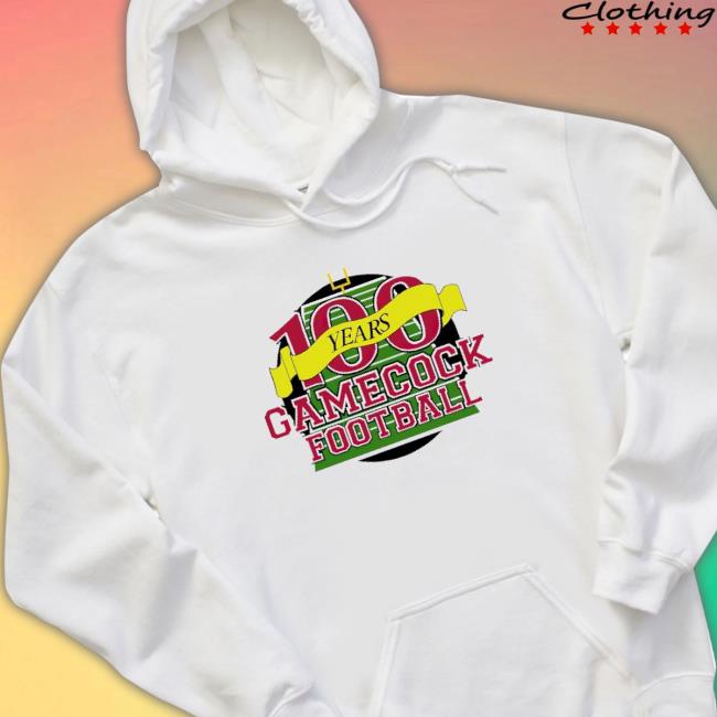 100 Years South Carolina Gamecocks Football Tee 100 Years South Carolina Gamecocks Football Tee