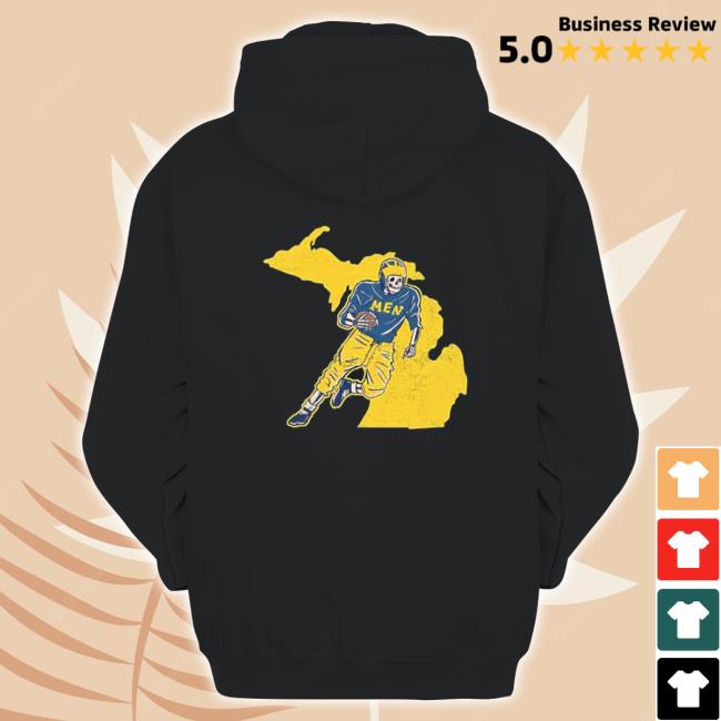 Michigan Skeleton Men Football Sweaters Michigan Skeleton Men Football Sweaters