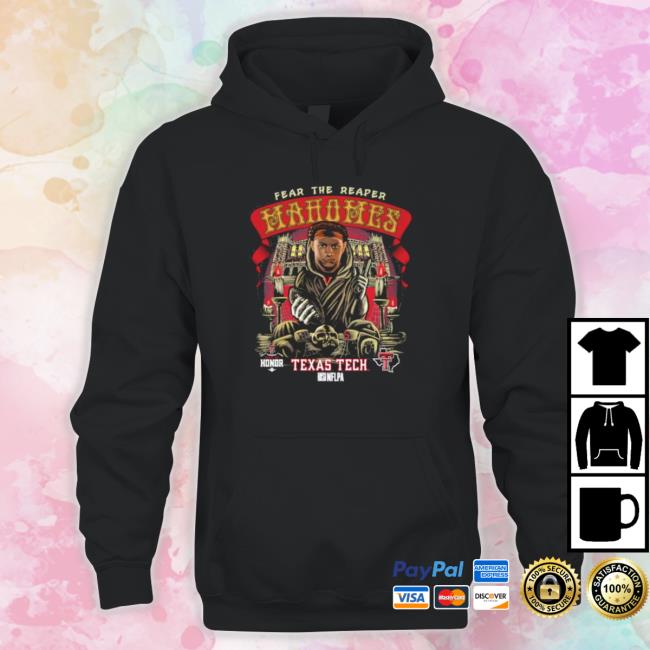 Texas Tech 2022 Gameday Mahomes Fear The Reaper Ring Of Honor T-shirt Texas Tech 2022 Gameday Mahomes Fear The Reaper Ring Of Honor T-shirt