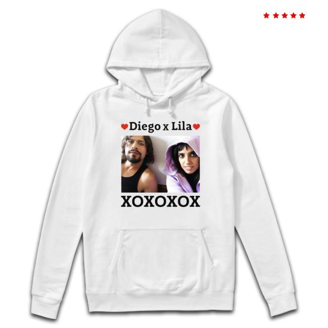 Official Diego X Lila Xoxoxox shirt Official Diego X Lila Xoxoxox shirt