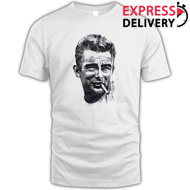 James Dean Cigarette Hooded Sweatshirt James Dean Cigarette Hooded Sweatshirt