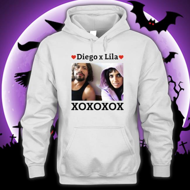 Official Diego X Lila Xoxoxox shirt Official Diego X Lila Xoxoxox shirt