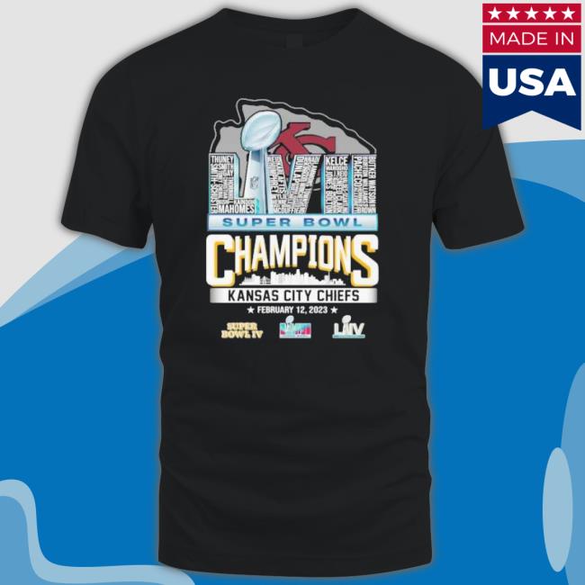 Kansas City Chiefs Super Bowl Champions February 12 2023 Hooded Sweatshirt Kansas City Chiefs Super Bowl Champions February 12 2023 Hooded Sweatshirt