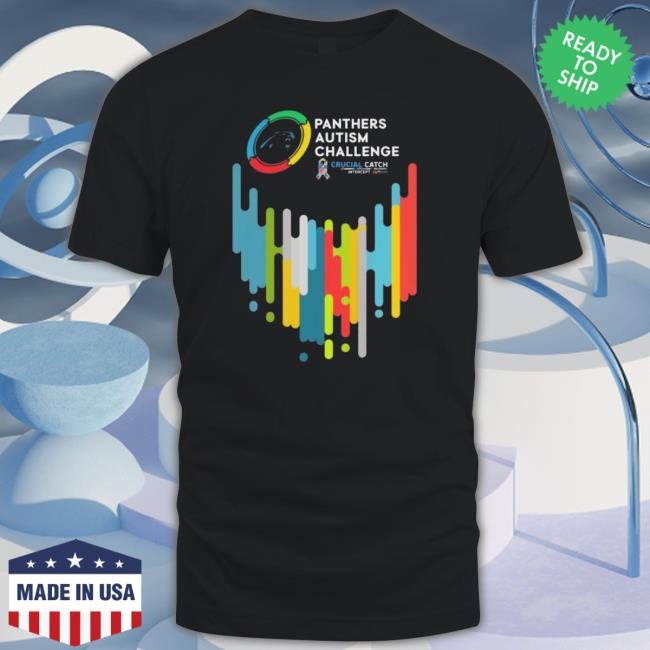 Carolina Panthers Autism Challenge Crucial Catch Intercept Autism Shirts Carolina Panthers Autism Challenge Crucial Catch Intercept Autism Shirts