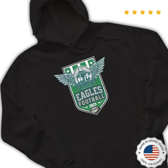 Philadelphia Eagles We Fly Lvii Super Bowl 2023 Crewneck Sweatshirt Philadelphia Eagles We Fly Lvii Super Bowl 2023 Crewneck Sweatshirt