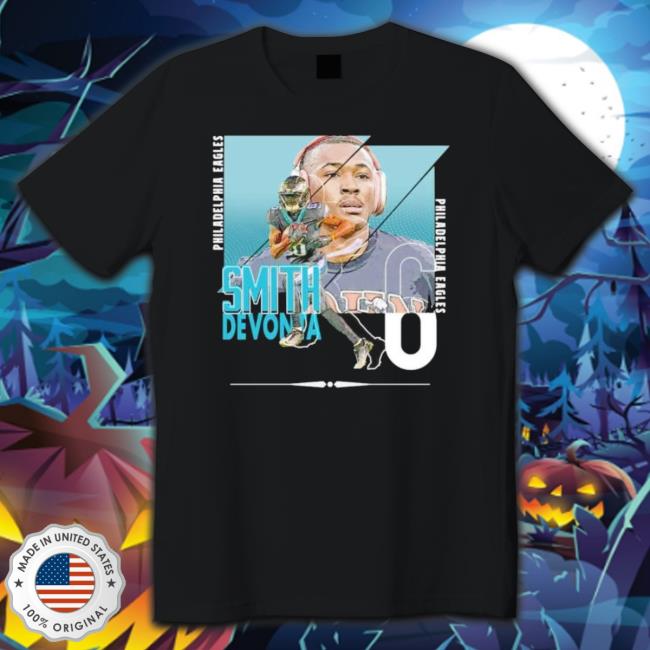 Devonta Smith Philadelphia Eagles Football Poster Shirt Devonta Smith Philadelphia Eagles Football Poster Shirt