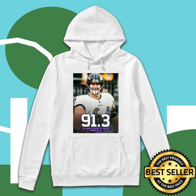 Tyler Linderbaum Is Pff Highest Graded Ol In Week 14 Wall Decor Poster Sweatshirt Tyler Linderbaum Is Pff Highest Graded Ol In Week 14 Wall Decor Poster Sweatshirt