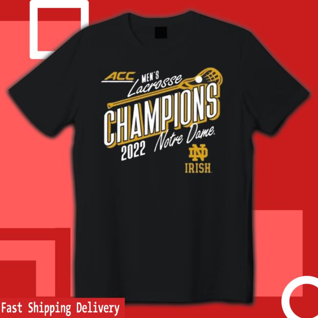 Notre Dame Fighting Irish 2022 Acc Men’S Lacrosse Conference Champions