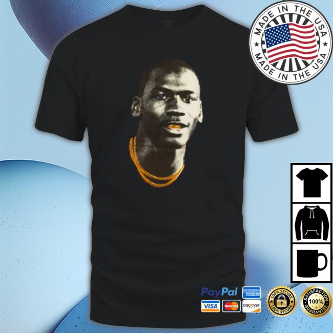 Gold Mouth Navy Tee Shirt Gold Mouth Navy Tee Shirt