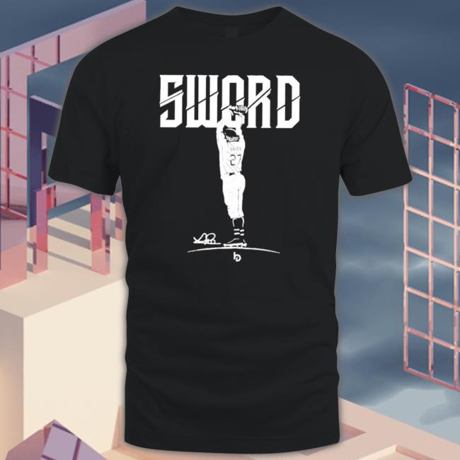 Bauer Outage Sword Tee Shirt Trevor Bauer Crewneck Sweatshirt Bauer Outage Sword Tee Shirt Trevor Bauer Crewneck Sweatshirt