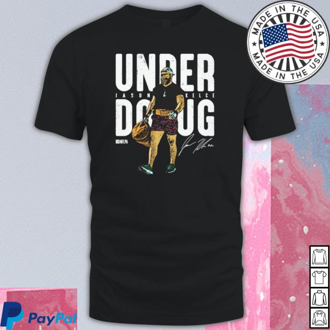 Jason Kelce Philadelphia Under Doug Signature Crewneck Sweatshirt Jason Kelce Philadelphia Under Doug Signature Crewneck Sweatshirt