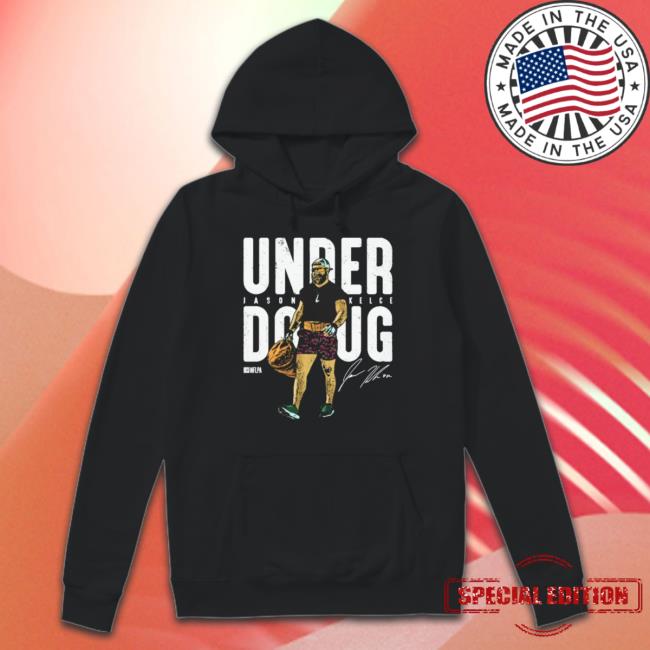 Jason Kelce Philadelphia Under Doug Signature Crewneck Sweatshirt Jason Kelce Philadelphia Under Doug Signature Crewneck Sweatshirt