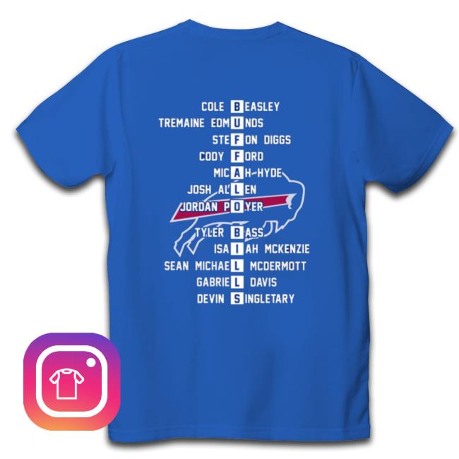 Roster Buffalo Bills 2022 Afc East Division Champions Classic Shirt Roster Buffalo Bills 2022 Afc East Division Champions Classic Shirt