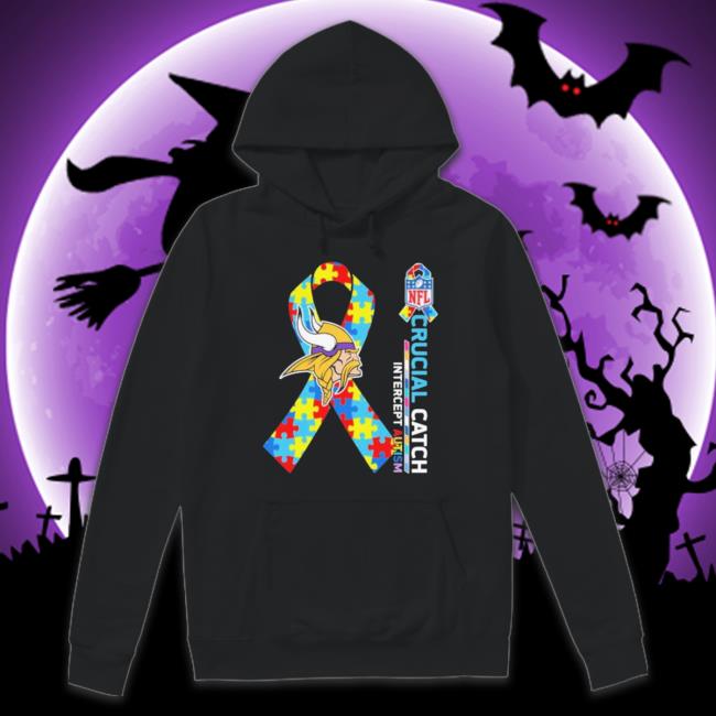 Minnesota Vikings Crucial Catch Intercept Autism Shirts Minnesota Vikings Crucial Catch Intercept Autism Shirts