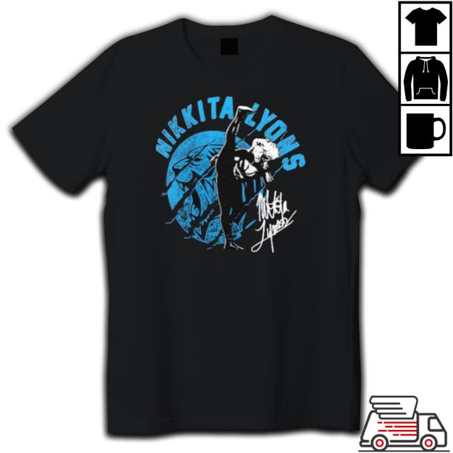 Official Nikkita Lyons Ready To Pounce Signature Hooded Sweatshirt Official Nikkita Lyons Ready To Pounce Signature Hooded Sweatshirt