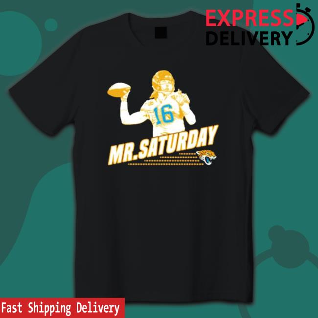 Original Mr. Saturday Trevor Lawrence Jaguars Football Sweatshirts Original Mr. Saturday Trevor Lawrence Jaguars Football Sweatshirts