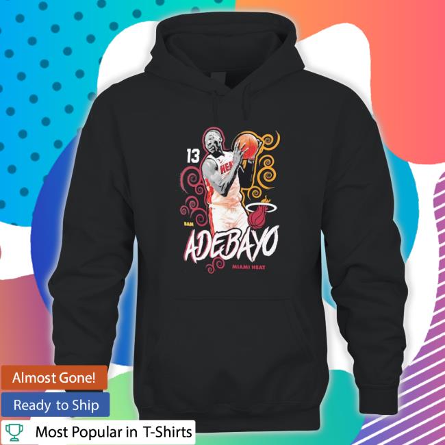 Bam Adebayo Miami Heat Fanatics Branded Competitor 2023 Hooded Sweatshirt Bam Adebayo Miami Heat Fanatics Branded Competitor 2023 Hooded Sweatshirt