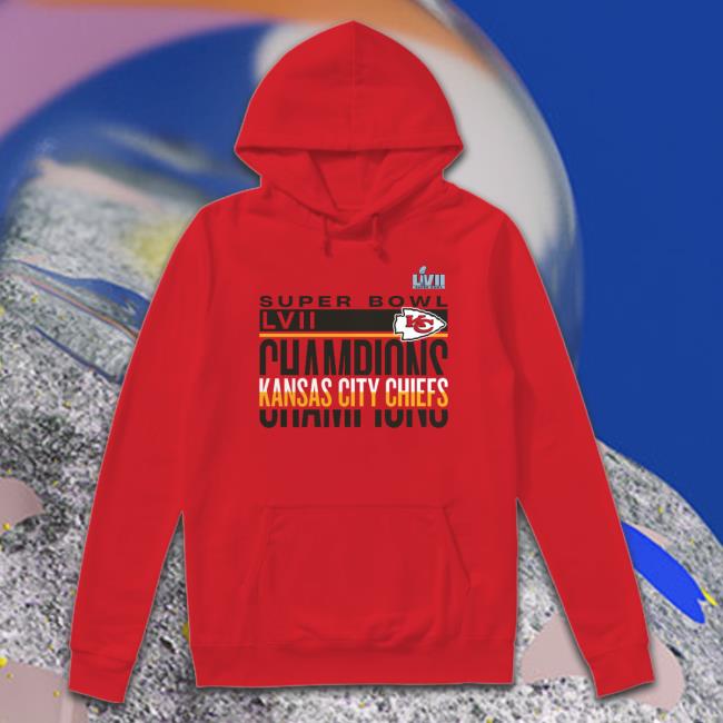 Kansas City Chiefs Super Bowl Lvii Champions Signature Roster Hooded Sweatshirt Kansas City Chiefs Super Bowl Lvii Champions Signature Roster Hooded Sweatshirt
