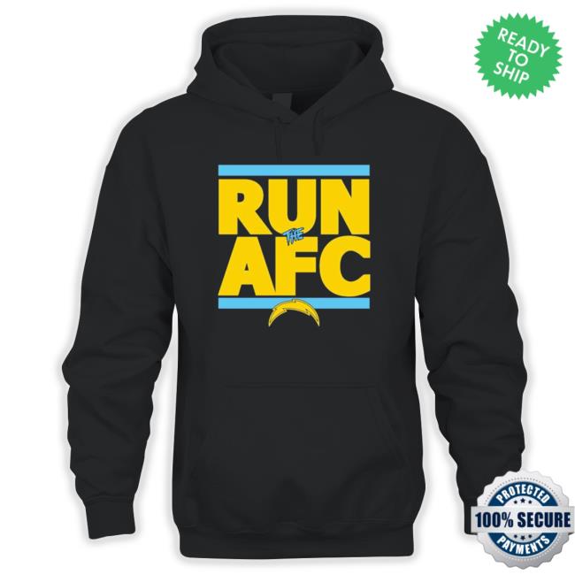 Los Angeles Chargers 2022 Run The Afc Sweaters Los Angeles Chargers 2022 Run The Afc Sweaters