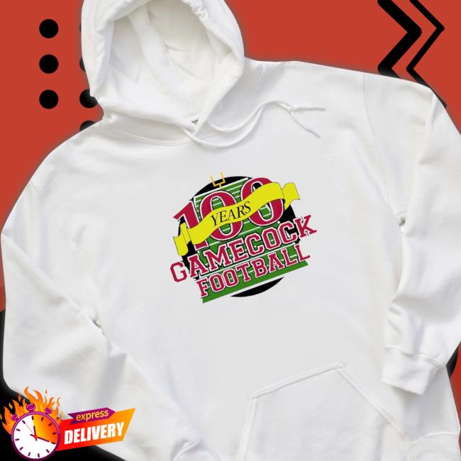 100 Years South Carolina Gamecocks Football Tee 100 Years South Carolina Gamecocks Football Tee