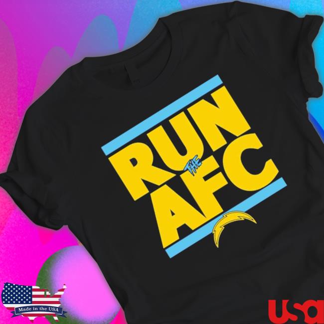 Los Angeles Chargers 2022 Run The Afc Sweaters Los Angeles Chargers 2022 Run The Afc Sweaters