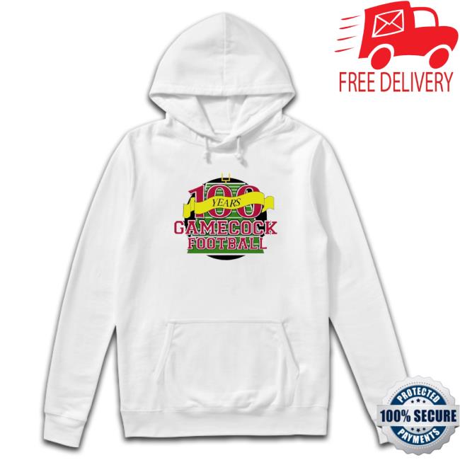 100 Years South Carolina Gamecocks Football Tee 100 Years South Carolina Gamecocks Football Tee