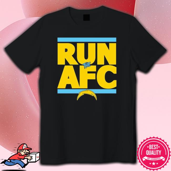 Los Angeles Chargers 2022 Run The Afc Sweaters Los Angeles Chargers 2022 Run The Afc Sweaters