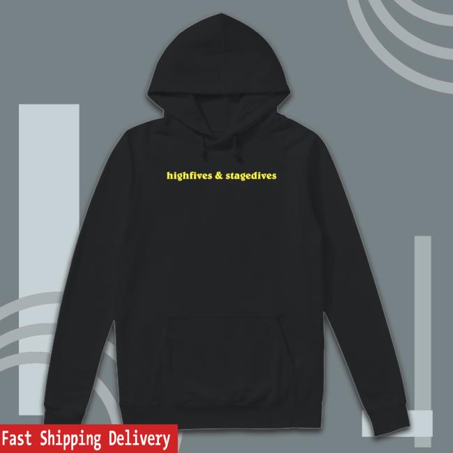 Mark Andrews High Fives And Stage Dives T-Shirt Mark Andrews High Fives And Stage Dives T-Shirt