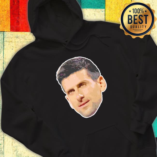 Novak Djokovic Big Head T-shirt Novak Djokovic Big Head T-shirt