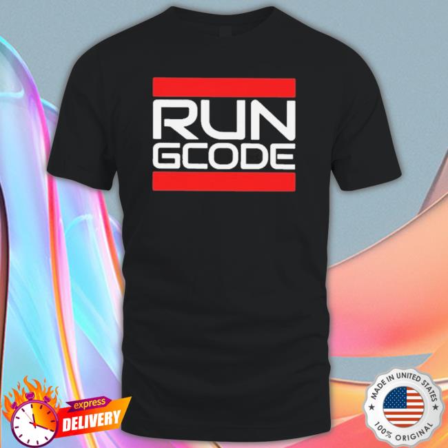 Official Run Gcode Long Sleeve Shirt Official Run Gcode Long Sleeve Shirt