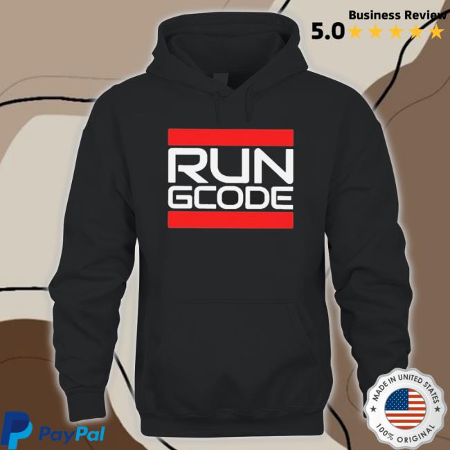 Official Run Gcode Long Sleeve Shirt Official Run Gcode Long Sleeve Shirt