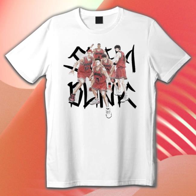 Basketball Anime Slam Dunk Cool Squad T-Shirt Basketball Anime Slam Dunk Cool Squad T-Shirt