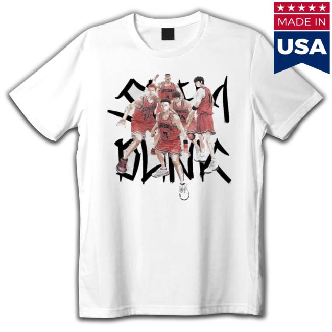 Basketball Anime Slam Dunk Cool Squad T-Shirt Basketball Anime Slam Dunk Cool Squad T-Shirt