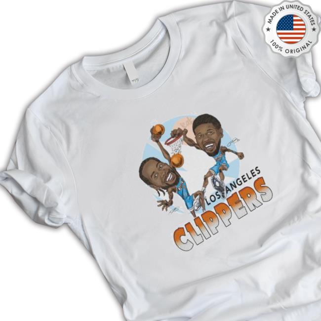Caricature Los Angeles Clippers Tee Shirt Caricature Los Angeles Clippers Tee Shirt