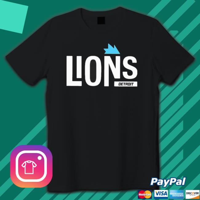 Official Detroit Lions Fan Tee Official Detroit Lions Fan Tee