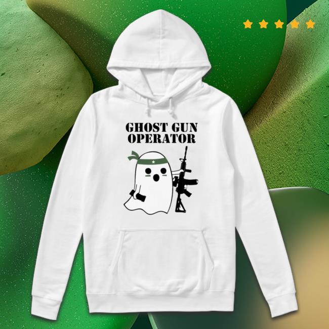 1776 United Merch Ghost Gun Operator Hooded Sweatshirt 1776 United Merch Ghost Gun Operator Hooded Sweatshirt