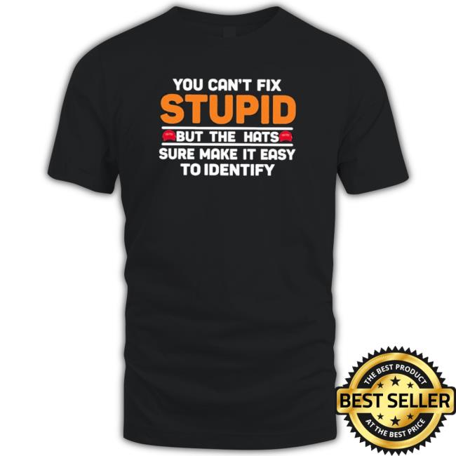 Official Emywinst You Can’T Fix Stupid But The Hats Hoodie Official Emywinst You Can’T Fix Stupid But The Hats Hoodie