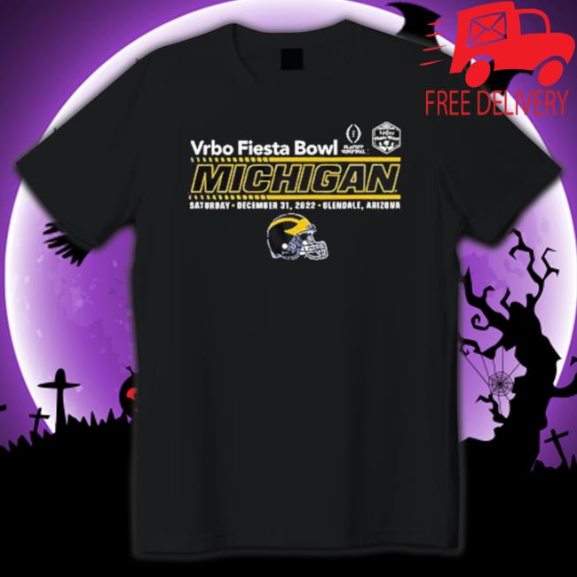 Vrbo Fiesta Bowl Michigan Wolverines 2022 Long Sleeve Shirt Vrbo Fiesta Bowl Michigan Wolverines 2022 Long Sleeve Shirt