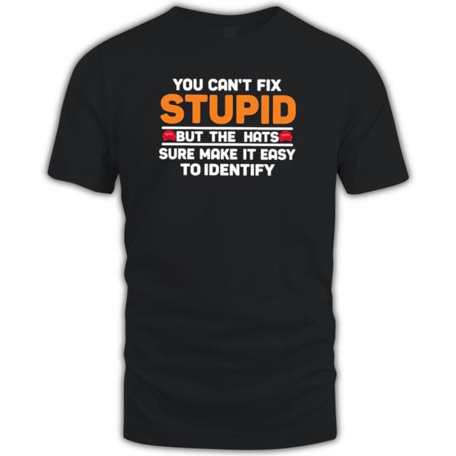 Official Emywinst You Can’T Fix Stupid But The Hats Hoodie Official Emywinst You Can’T Fix Stupid But The Hats Hoodie