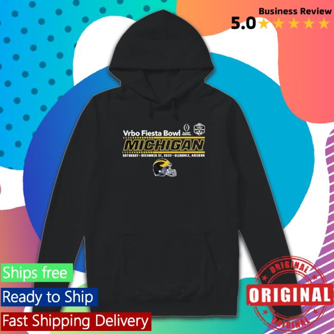 Vrbo Fiesta Bowl Michigan Wolverines 2022 Long Sleeve Shirt Vrbo Fiesta Bowl Michigan Wolverines 2022 Long Sleeve Shirt