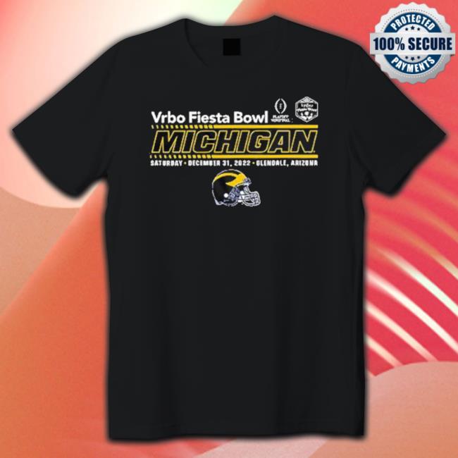 Vrbo Fiesta Bowl Michigan Wolverines 2022 Long Sleeve Shirt Vrbo Fiesta Bowl Michigan Wolverines 2022 Long Sleeve Shirt