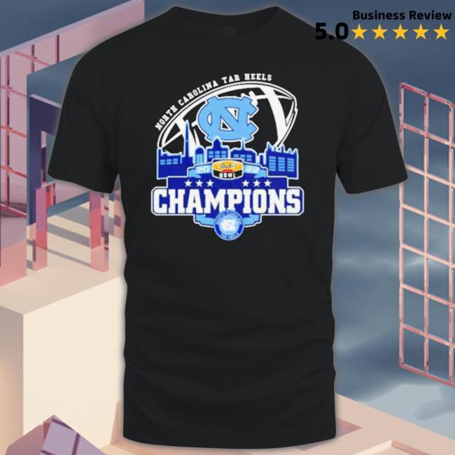 North Carolina Tar Heels Logo Dukes Bowl City 2022 Champions Shirt North Carolina Tar Heels Logo Dukes Bowl City 2022 Champions Shirt