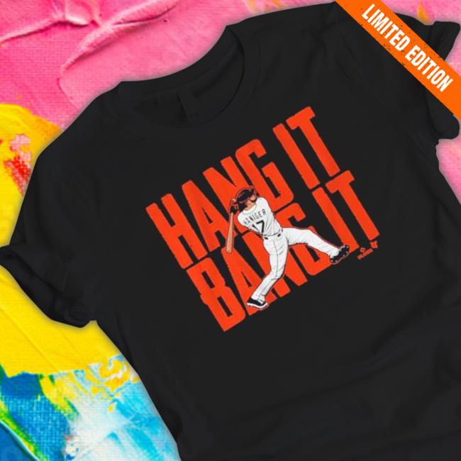 Mitch Haniger Hang It, Bang It San Francisco Hoodie Mitch Haniger Hang It, Bang It San Francisco Hoodie