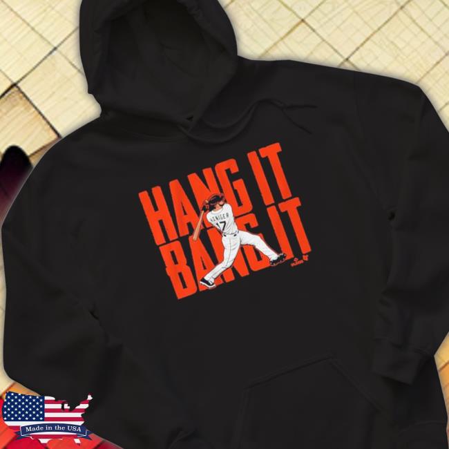Mitch Haniger Hang It, Bang It San Francisco Hoodie Mitch Haniger Hang It, Bang It San Francisco Hoodie