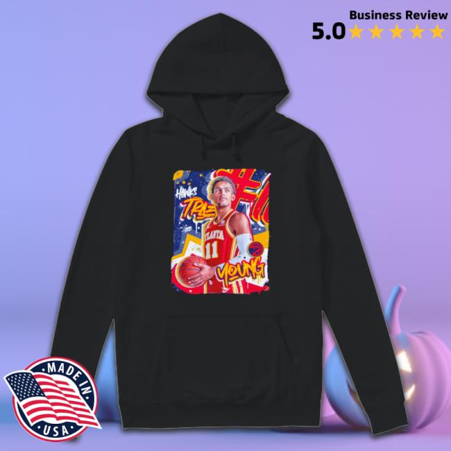 11 Trae Young Atlanta Hooded Sweatshirt 11 Trae Young Atlanta Hooded Sweatshirt