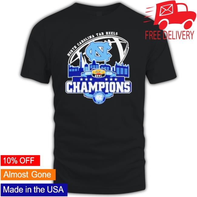 North Carolina Tar Heels Logo Dukes Bowl City 2022 Champions Shirt North Carolina Tar Heels Logo Dukes Bowl City 2022 Champions Shirt
